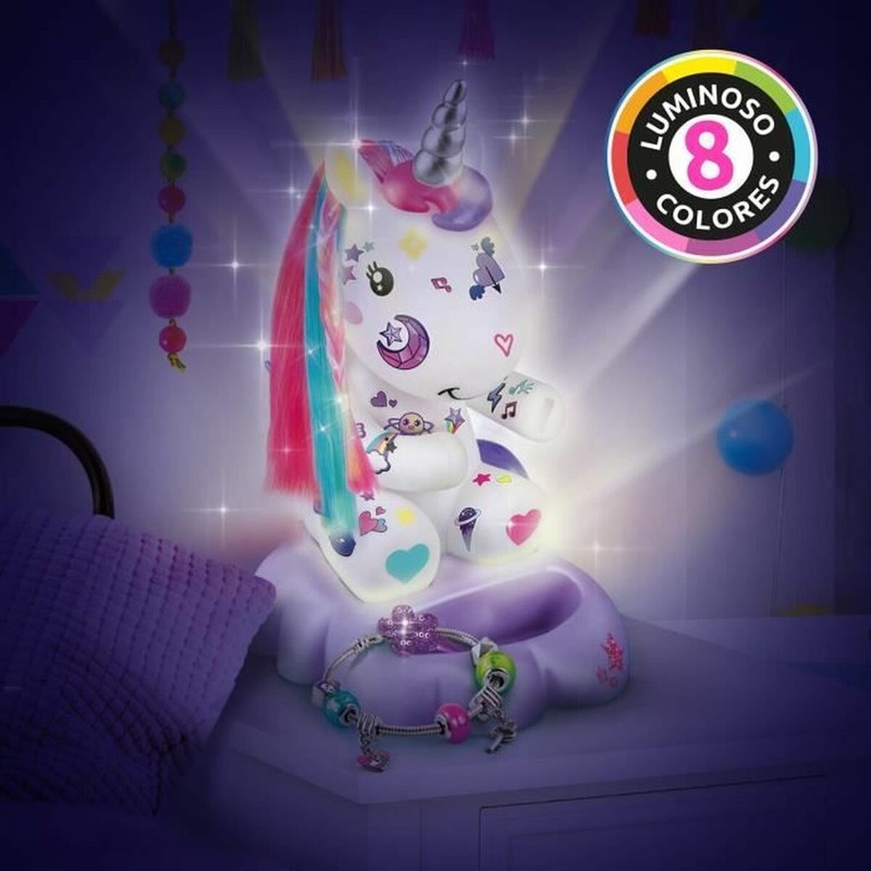 Manualidades Niños Canal Toys - Unicornio Luminoso Lámpara para Decorar