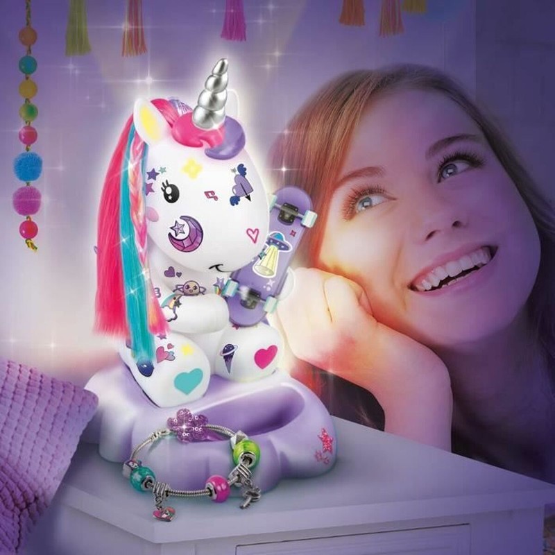 Manualidades Niños Canal Toys - Unicornio Luminoso Lámpara para Decorar
