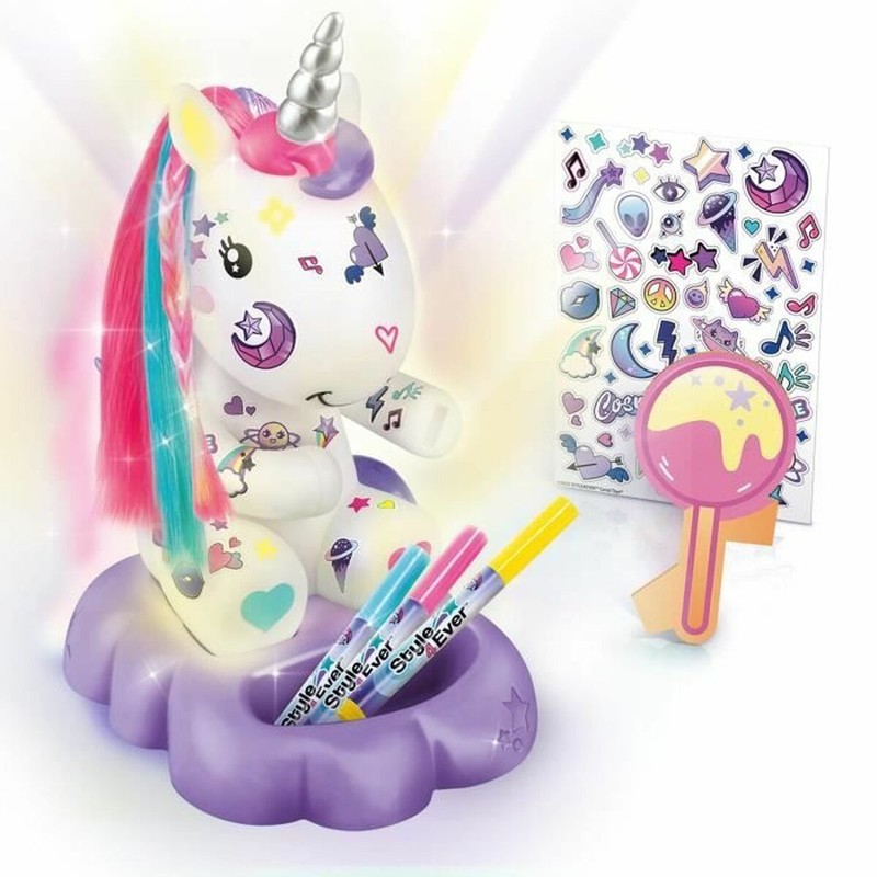 Manualidades Niños Canal Toys - Unicornio Luminoso Lámpara para Decorar
