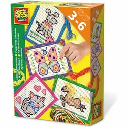 Kit Bordado Niños SES Creative: Aprende a Bordar - Compra online en MegaJuguetes
