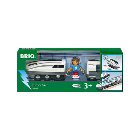 Coches Juguete Niños Brio Turbo Train - Aventura Eléctrica - Compra online en MegaJuguetes