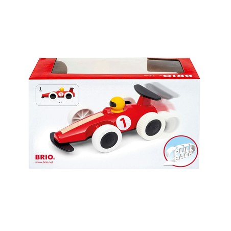 Coches Juguete Niños Brio 30308 - Diseño Deportivo de Madera y Plástico