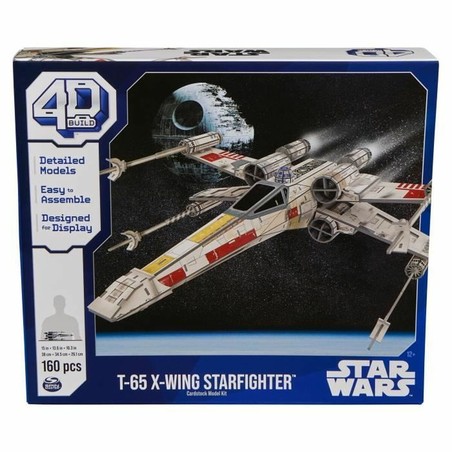 Juguetes Construcción Niños: Star Wars T-65 X-Wing Starfighter 160 Piezas