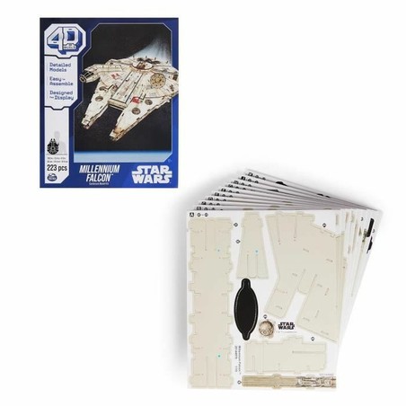 Juguetes construcción niños: Set Star Wars Millennium Falcon 223 piezas - Compra online en MegaJuguetes