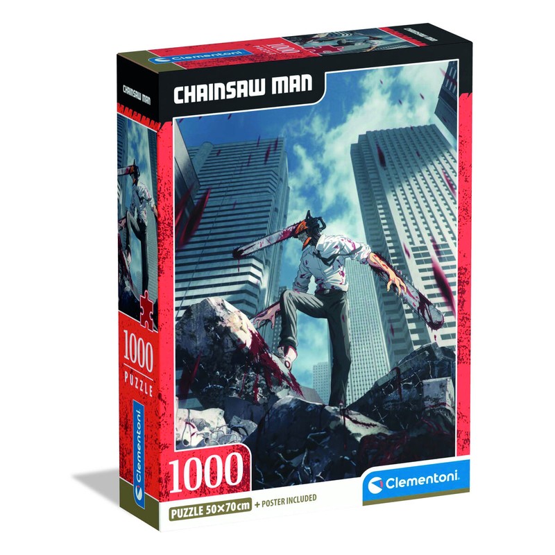 Puzzle Chainsaw Man 1000 piezas Clementoni