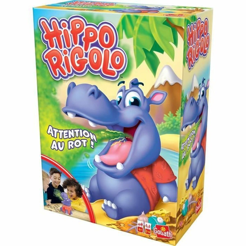 Juegos Mesa Niños Goliath Hippo Rigolo