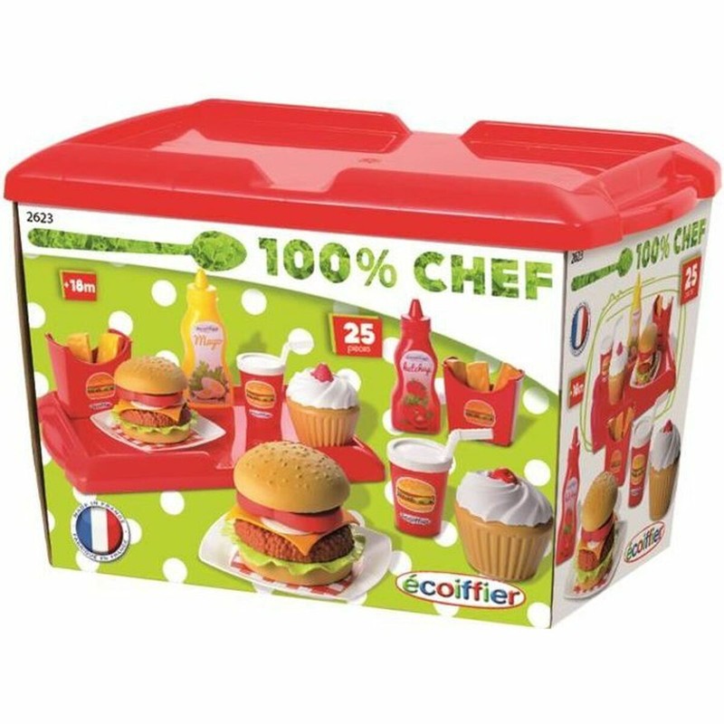 Juego Simbólico Niños: Set Comiditas Ecoiffier 2623 para Pequeños Chefs - Compra online en MegaJuguetes