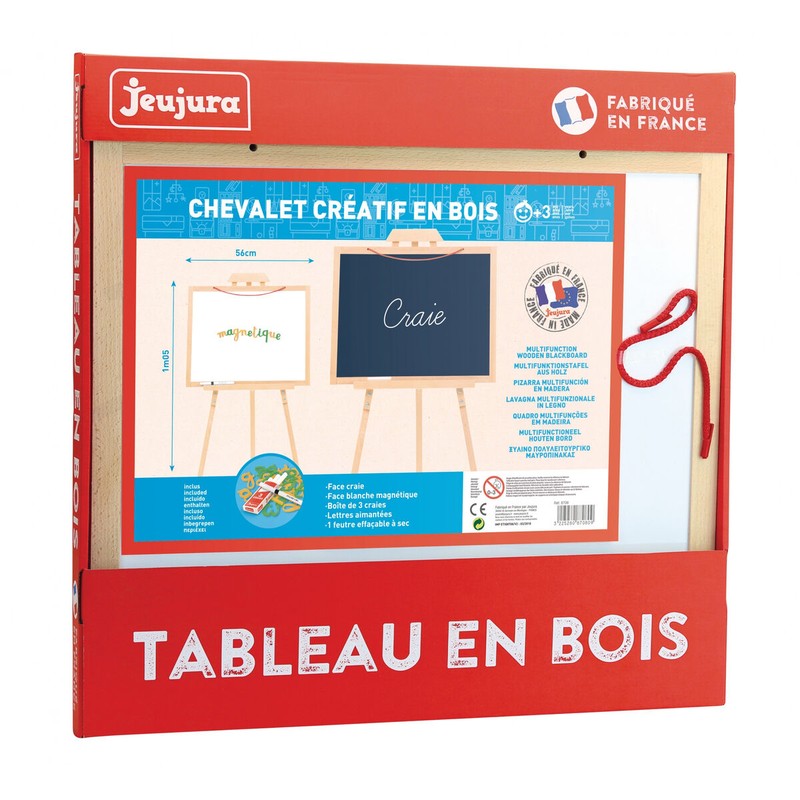 Manualidades Niños: Pizarra Doble Cara Jeujura 8708