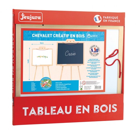 Manualidades Niños: Pizarra Doble Cara Jeujura 8708