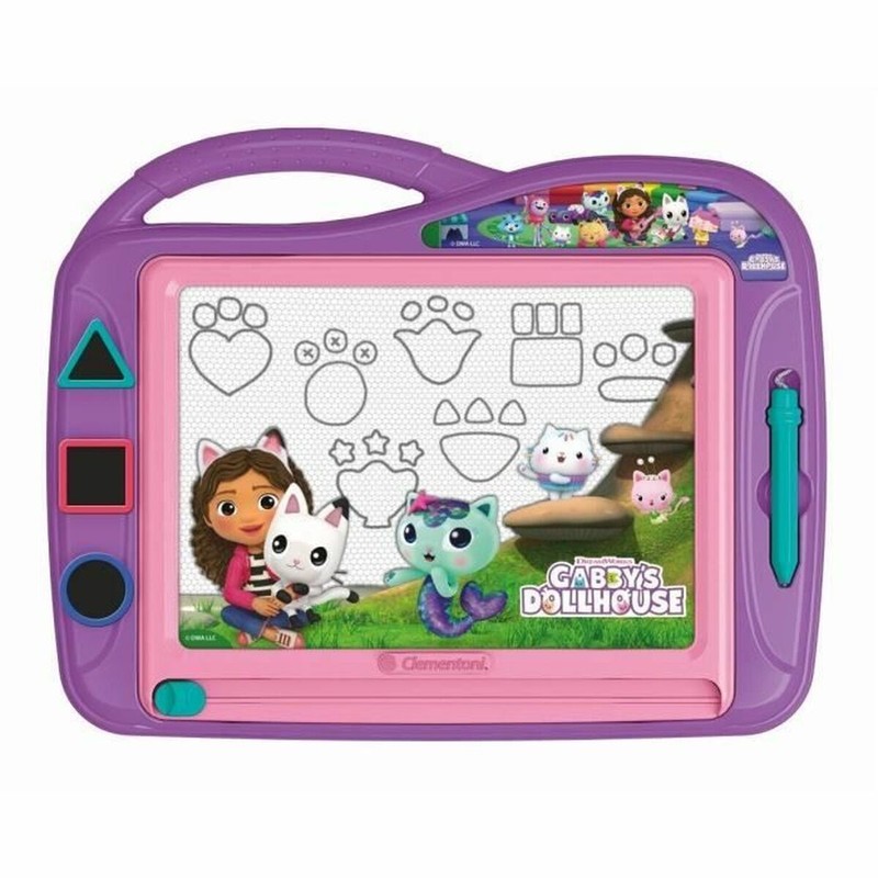 Manualidades Niños: Pizarra Mágica Clementoni Gabby's Dollhouse