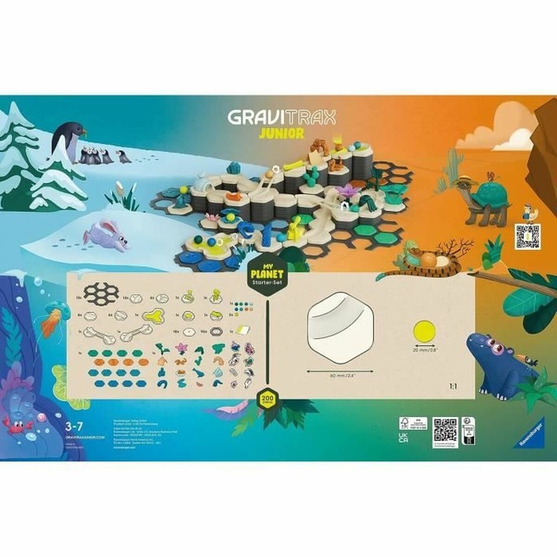 Juguetes Construcción Niños Ravensburger Gravitrax Junior Multicolor