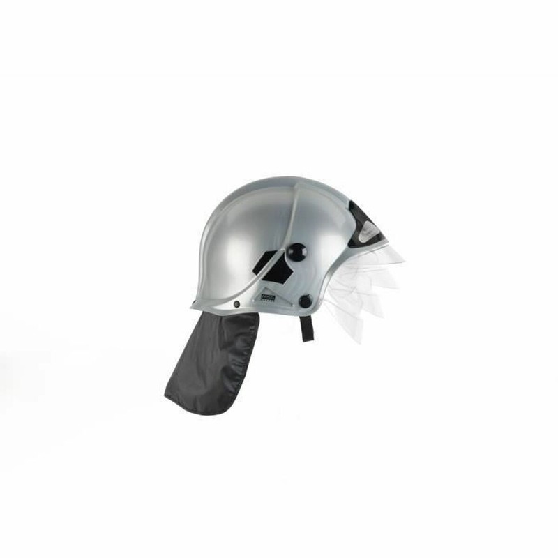 Disfraces Niños: Casco Bombero Klein Juguete Plateado