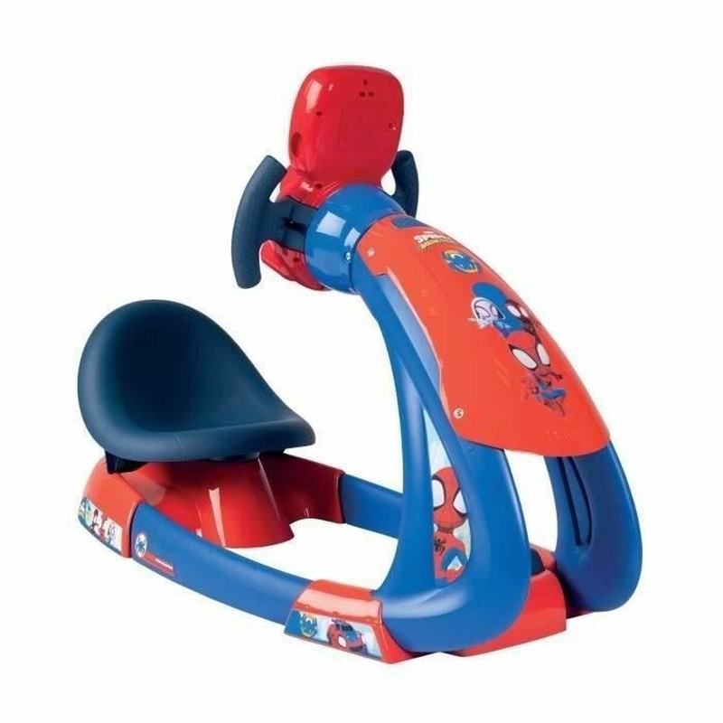 Coches Juguete Niños: Asiento Racing Spidey Volante Interactivo - Compra online en MegaJuguetes