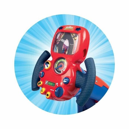 Coches Juguete Niños: Asiento Racing Spidey Volante Interactivo