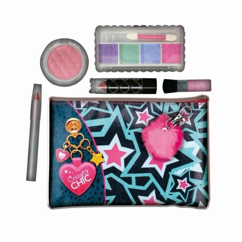 Maquillaje Infantil Clementoni Crazy Chic Multicolor Lavable
