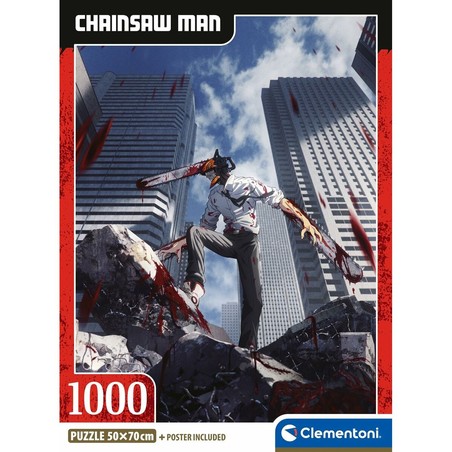 Puzzle Chainsaw Man con personajes principales