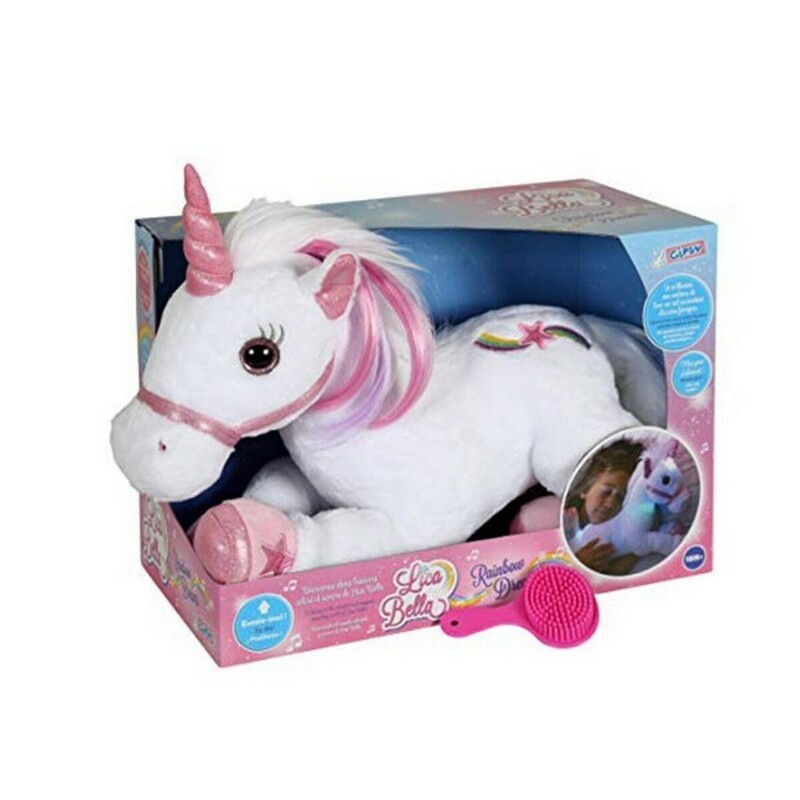 Juguetes Electrónicos Niños: Peluche Gipsy Unicorn Lica Bella con Luz