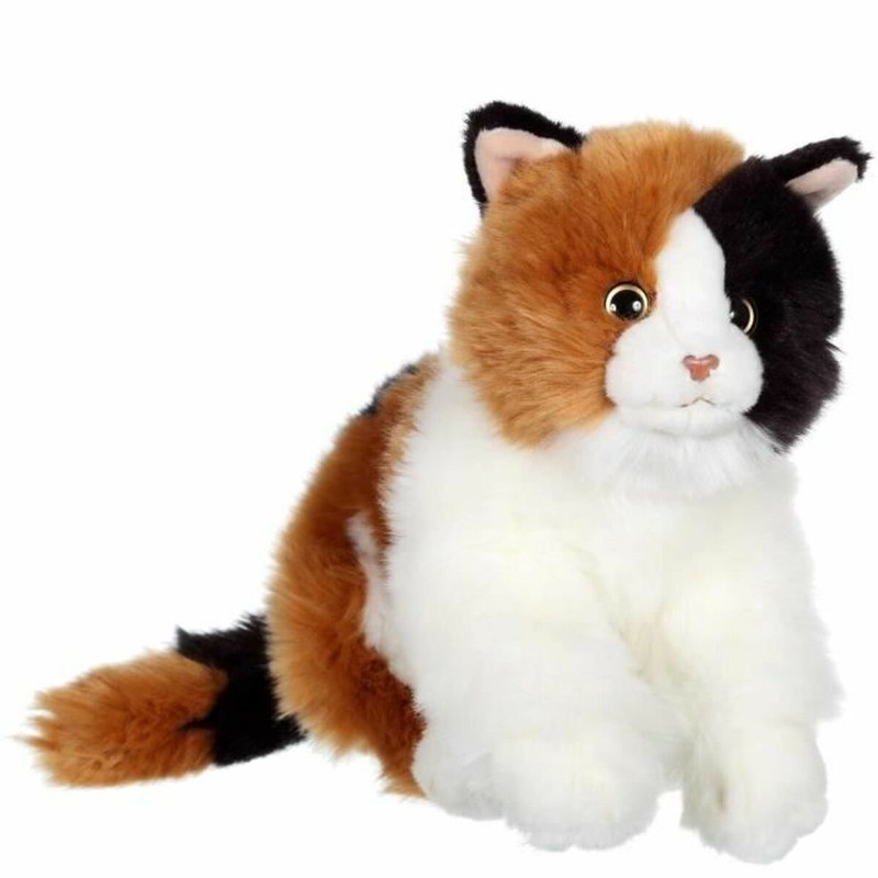 Peluches Niños Gipsy Gato Tricolor – Suave Compañero de Abrazos - Compra online en MegaJuguetes