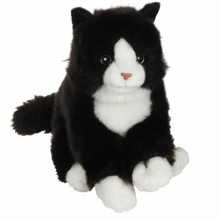 Peluches Niños Gipsy Gato Negro/Blanco Suave