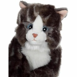Peluche Niños Gipsy: Gato Gris Moderno y Suave - Compra online en MegaJuguetes 2