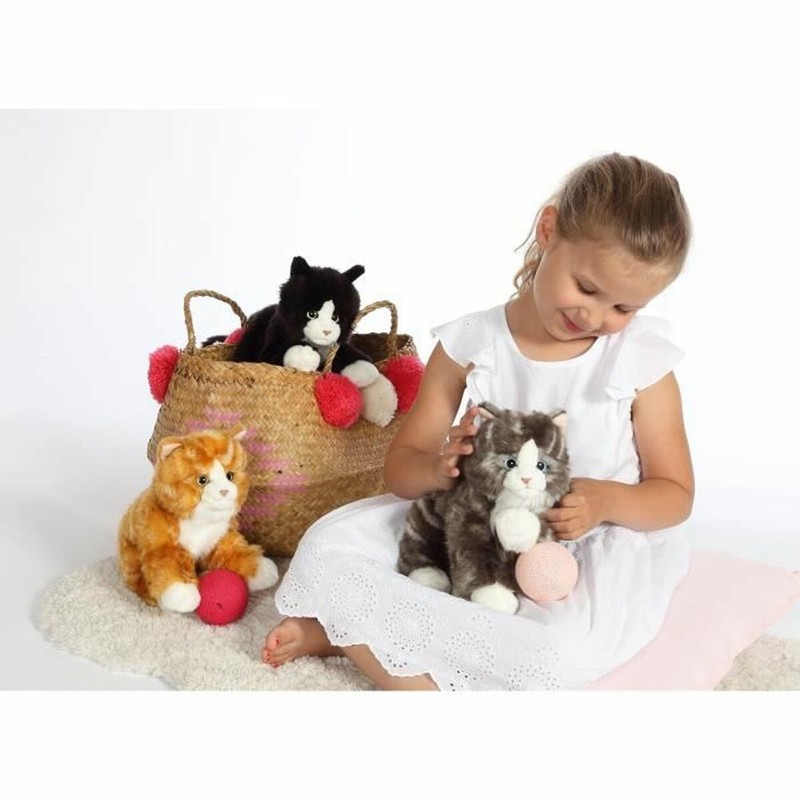 Peluche Niños Gipsy: Gato Gris Moderno y Suave