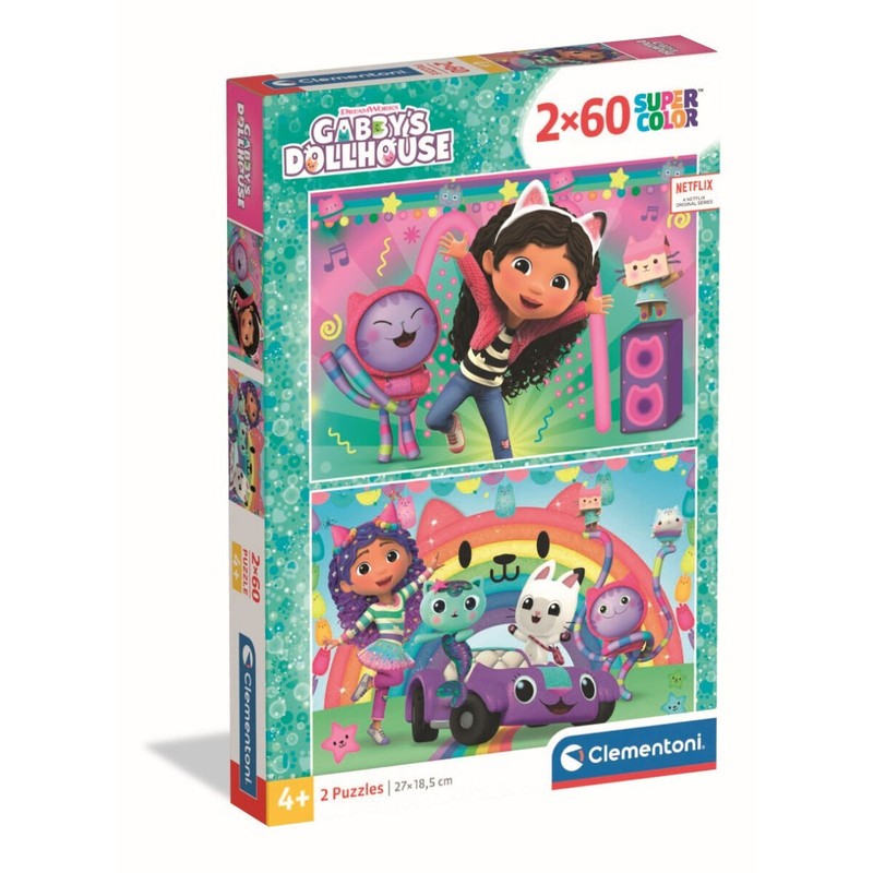 Gabby's Dollhouse rompecabezas infantil