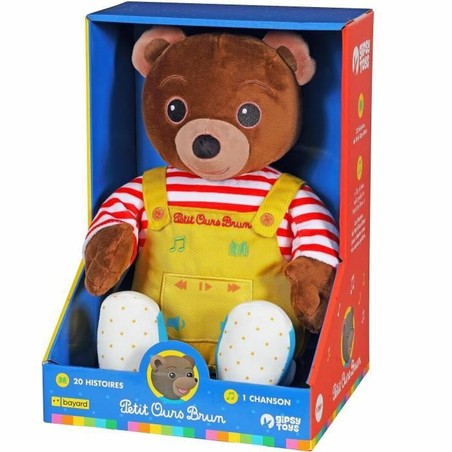 Peluches Niños Gipsy Petit Ours Brun Interactivo