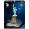 Juguetes construcción niños - Puzzle 3D Estatua Libertad iluminada