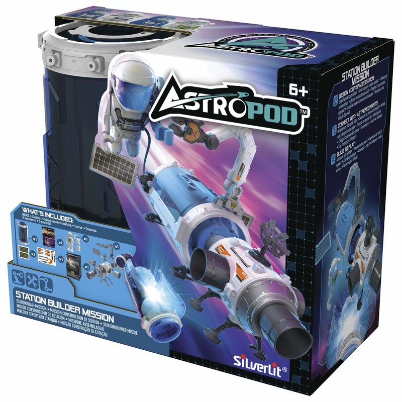 Figuras Acción Niños Playset Silverlit: Conector Estación Espacial - Compra online en MegaJuguetes