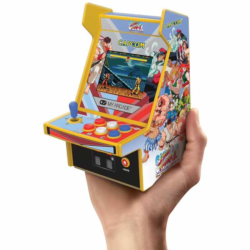 Juguete Electrónico Niños: Videoconsola Portátil My Arcade Micro Player PRO - Super Street Fighter II