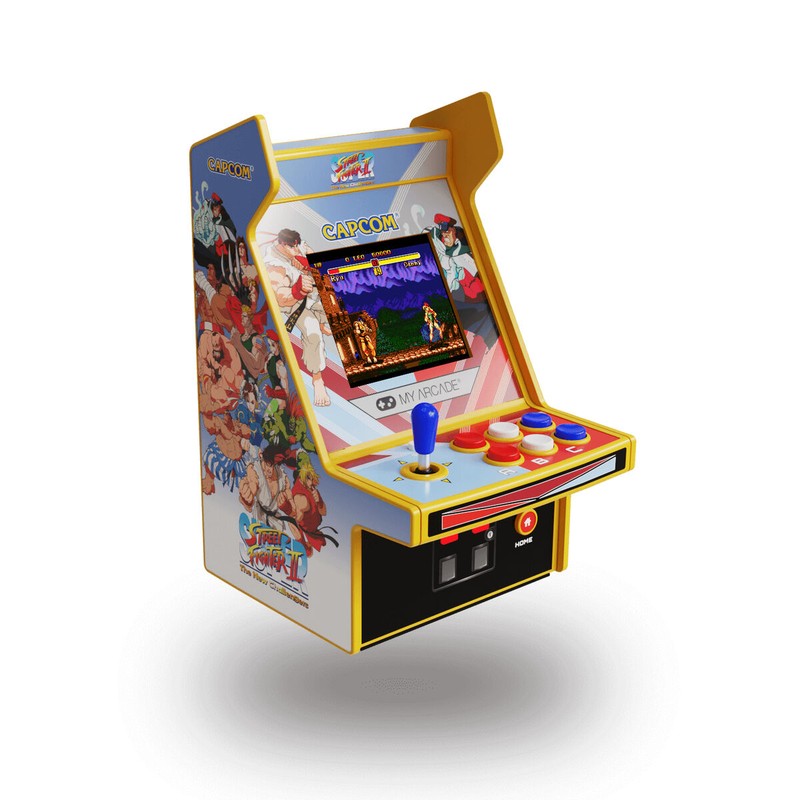 Juguete Electrónico Niños: Videoconsola Portátil My Arcade Micro Player PRO - Super Street Fighter II