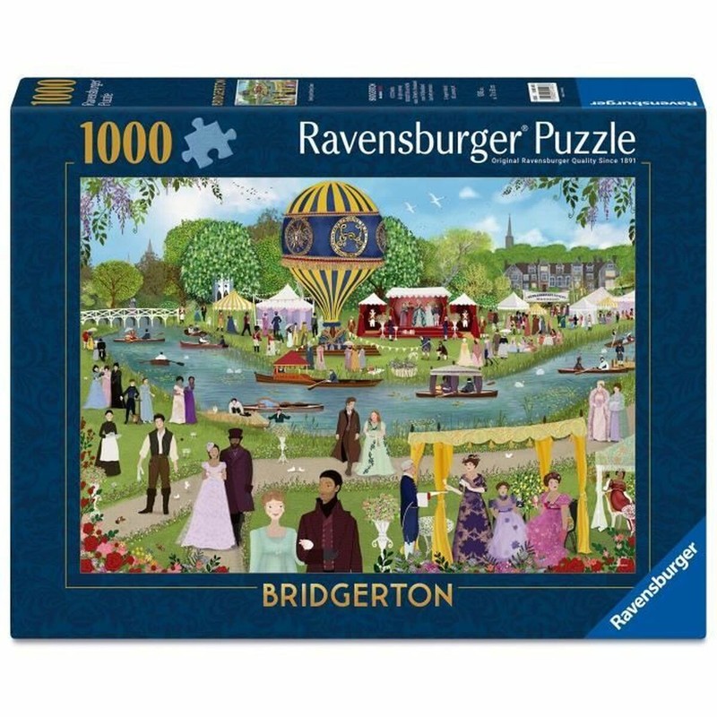 Puzzle Bridgerton 1000 Piezas Ravensburger, escena de la serie