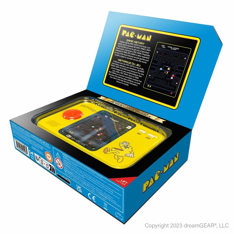 Juguetes electrónicos niños: Consola Portátil My Arcade Pac-Man