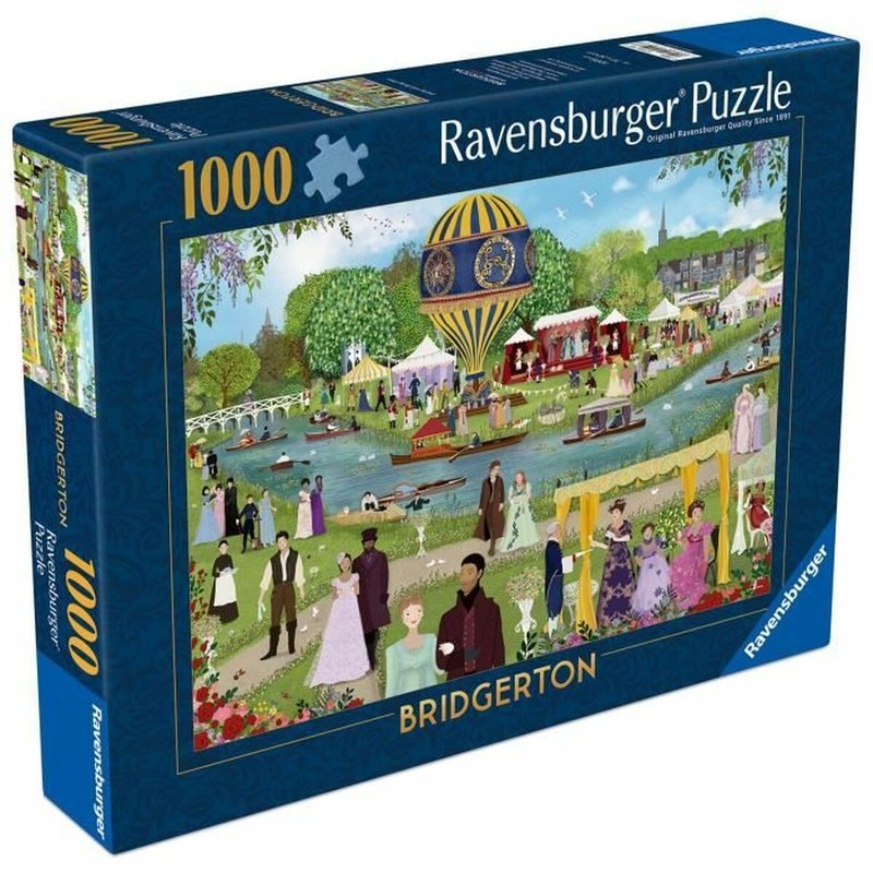Puzzle adultos 1000 piezas de Bridgerton, entretenimiento para fans