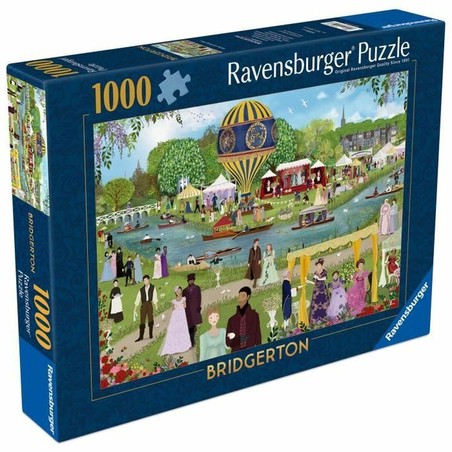 Puzzle adultos 1000 piezas de Bridgerton, entretenimiento para fans