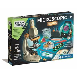 Microscopio Infantil Clementoni Smart Deluxe - Kit Científico - Compra online en MegaJuguetes