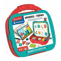 Juegos Mesa Niños Clementoni: Maletín Educativo Números y Formas - Compra online en MegaJuguetes 2