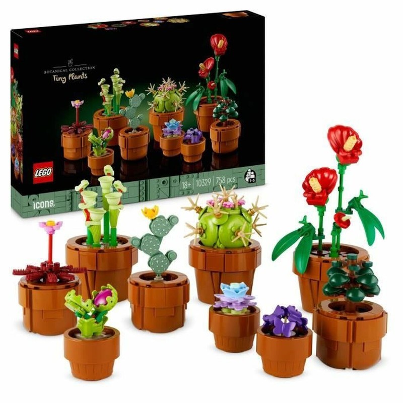 Figuras Acción Niños Playset Lego Botanical Collection Tiny Plants - Compra online en MegaJuguetes