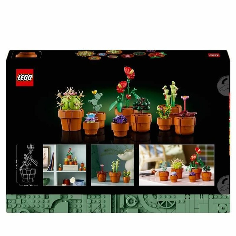 Figuras Acción Niños Playset Lego Botanical Collection Tiny Plants