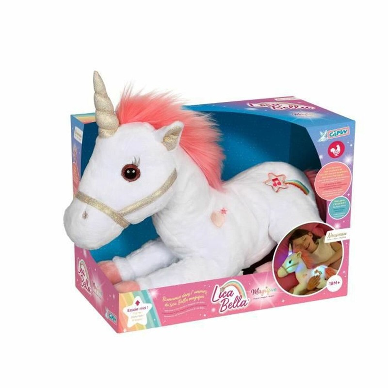 Juguetes Electrónicos Niños: Peluche Interactivo Gipsy Unicornio Lica Bella Magique