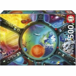 Puzzle Espacial Educa 500 Piezas - astronauta y galaxia
