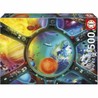 Puzzle Espacial Educa 500 Piezas - astronauta y galaxia