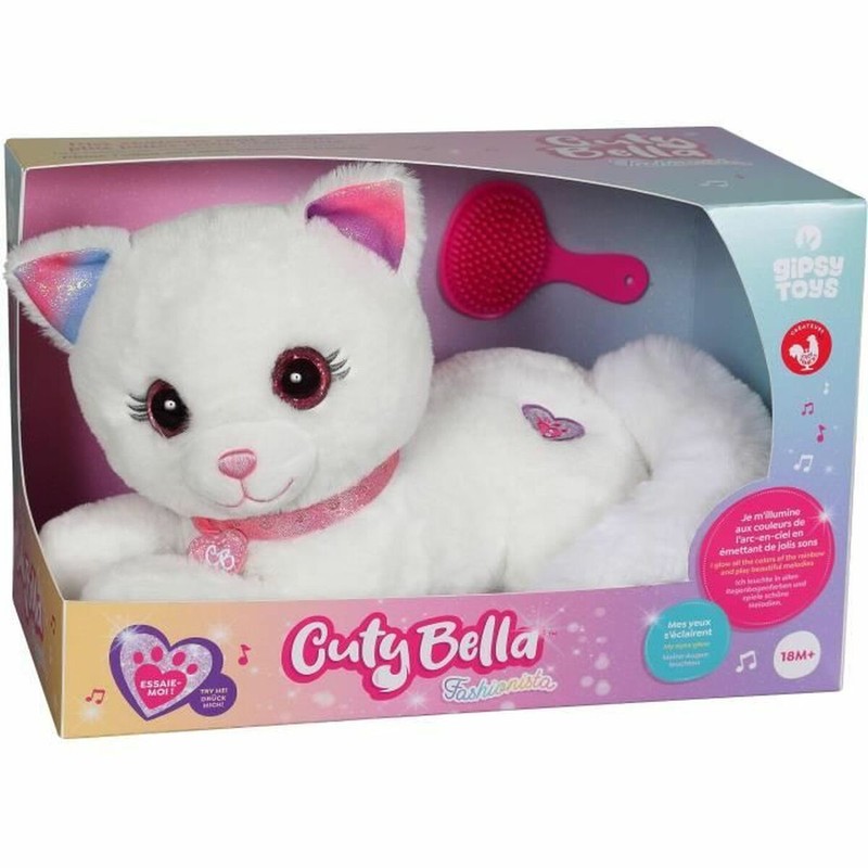 Peluches Niños Gipsy Cuty Bella Gato Suave