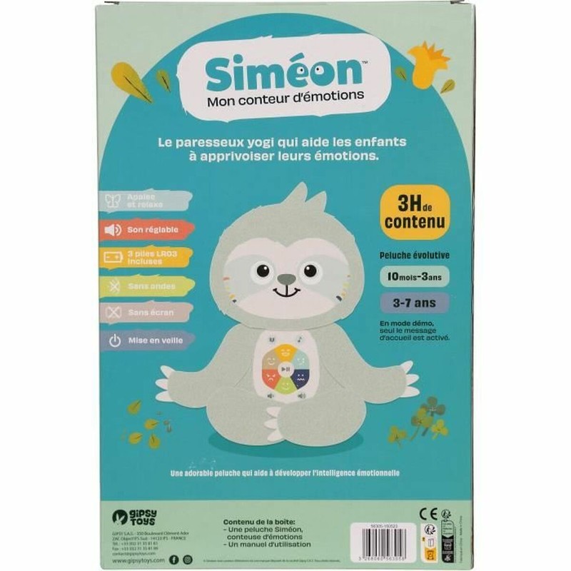 Peluches Niños Gipsy Simeon - Muñeco Interactivo