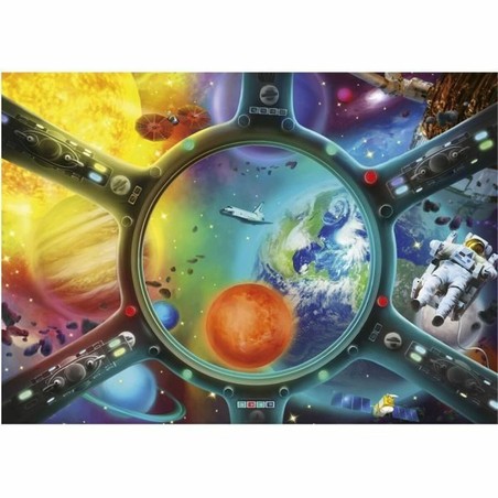 Puzzle cartón calidad Educa - piezas encajando en el espacio