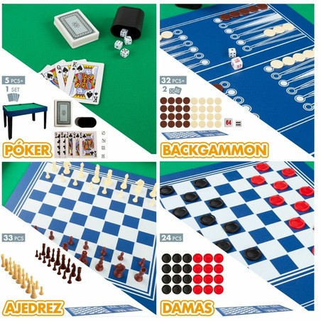 Juegos Mesa Niños Colorbaby Multijuegos 12 en 1