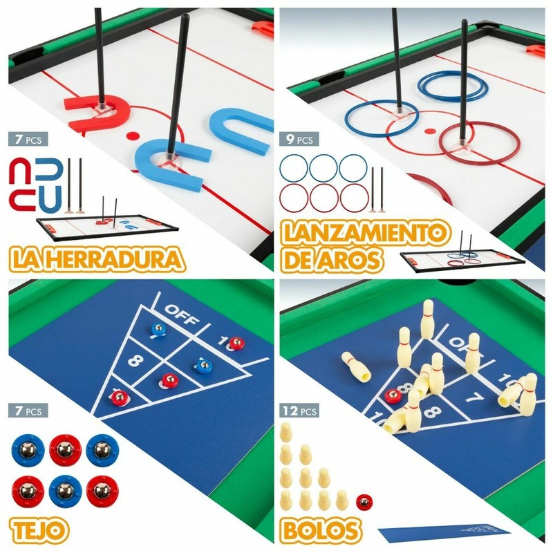 Juegos Mesa Niños Colorbaby Multijuegos 12 en 1
