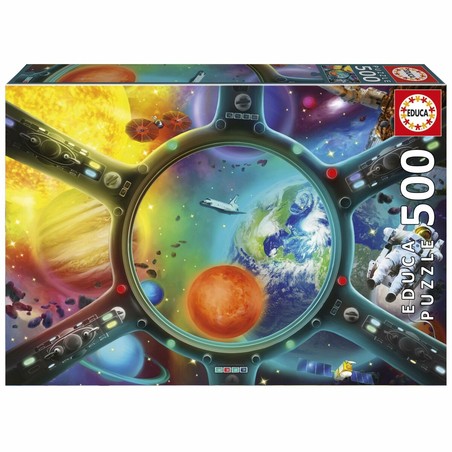 Puzzle para la familia - pasatiempo creativo de exploración espacial