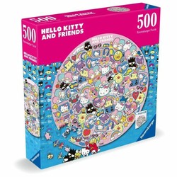 Puzzle Hello Kitty 500 piezas de cartón para adultos