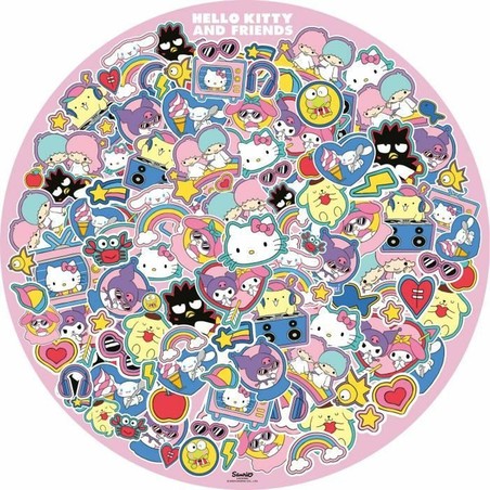 Puzzle Hello Kitty y amigos, ideal para fans y coleccionistas